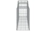 vidaXL 153514 Arched Gabion Basket 300x50x80/100cm Galvanised Iron vidaXL 153514 Arched Gabion Basket 300x50x80/100cm Galvanised Iron