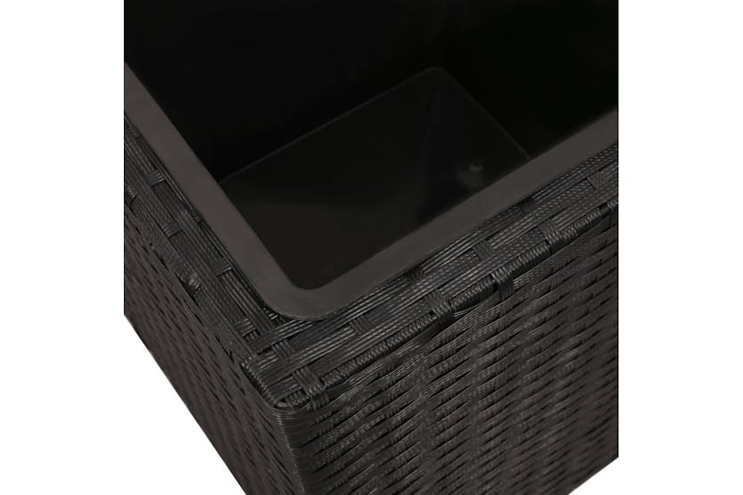 vidaXL 41081 Garden Raised Beds 3 Pcs Poly Rattan Black vidaXL 41081 Garden Raised Beds 3 Pcs Poly Rattan Black
