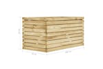 vidaXL 49100 Raised Bed 100x50x50cm Impregnated Pinewood vidaXL 49100 Raised Bed 100x50x50cm Impregnated Pinewood