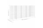 vidaXL 145662 H-shaped Gabion Planter Steel Wire 260x40x120cm vidaXL 145662 H-shaped Gabion Planter Steel Wire 260x40x120cm