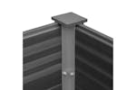 vidaXL 45757 Garden Raised Bed Grey 200x100x91cm Wpc vidaXL 45757 Garden Raised Bed Grey 200x100x91cm Wpc