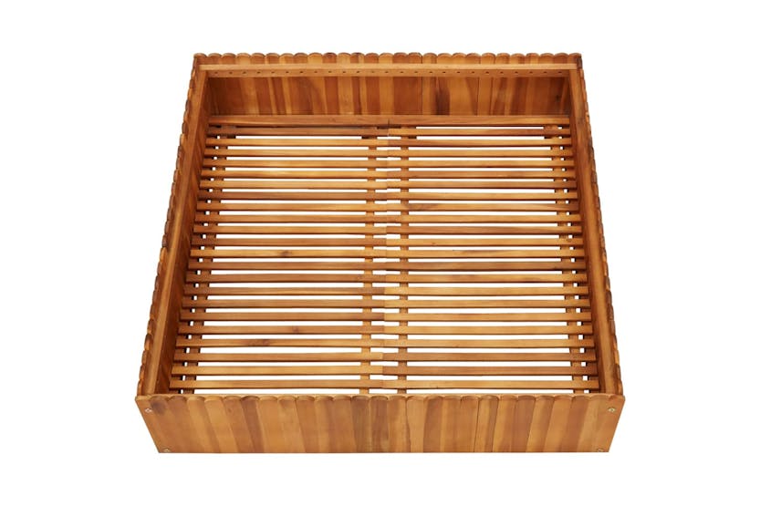 vidaXL 45922 Garden Raised Bed 100x100x25cm Solid Acacia Wood vidaXL 45922 Garden Raised Bed 100x100x25cm Solid Acacia Wood