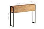 vidaXL 321939 Planter 90x20x68cm Solid Acacia Wood vidaXL 321939 Planter 90x20x68cm Solid Acacia Wood