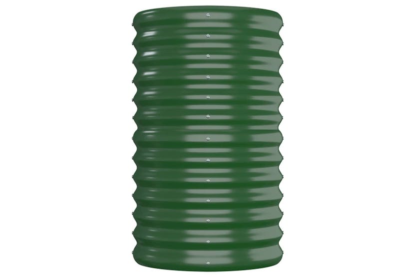 vidaXL 318893 Garden Raised Bed Powder-coated Steel 152x40x68cm Green vidaXL 318893 Garden Raised Bed Powder-coated Steel 152x40x68cm Green