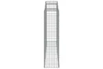 vidaXL 153519 Arched Gabion Basket 300x50x180/200cm Galvanised Iron vidaXL 153519 Arched Gabion Basket 300x50x180/200cm Galvanised Iron