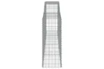 vidaXL 153536 Arched Gabion Basket 400x50x120/140cm Galvanised Iron vidaXL 153536 Arched Gabion Basket 400x50x120/140cm Galvanised Iron