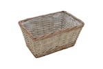 vidaXL 246834 Raised Bed 3 Pcs Wicker With Pe Lining vidaXL 246834 Raised Bed 3 Pcs Wicker With Pe Lining