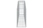 vidaXL 153463 Arched Gabion Basket 200x30x60/80cm Galvanised Iron vidaXL 153463 Arched Gabion Basket 200x30x60/80cm Galvanised Iron