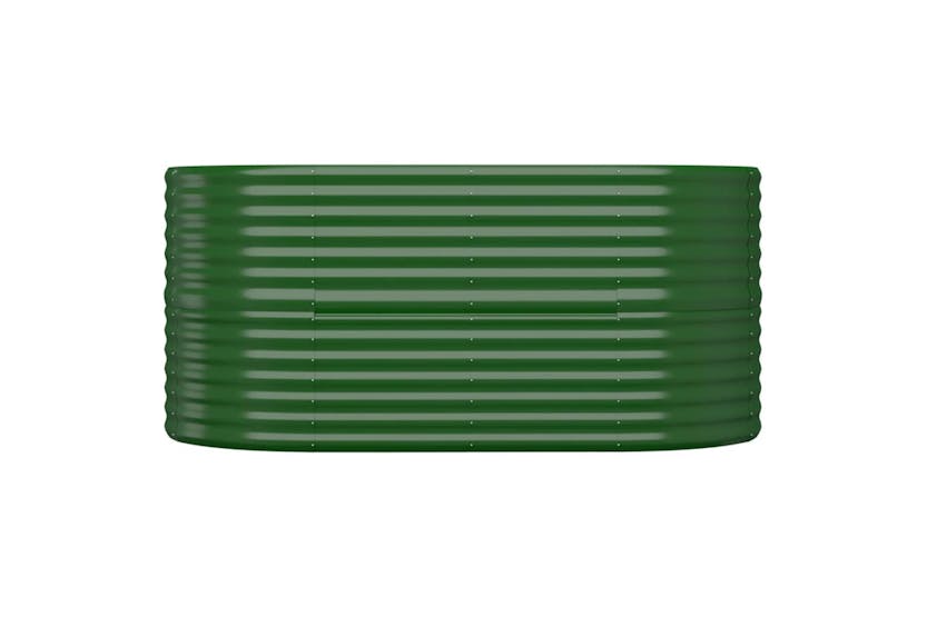vidaXL 318948 Garden Raised Bed Powder-coated Steel 152x80x68cm Green vidaXL 318948 Garden Raised Bed Powder-coated Steel 152x80x68cm Green