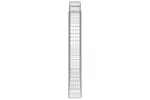 vidaXL 153490 Arched Gabion Basket 200x30x200/220cm Galvanised Iron vidaXL 153490 Arched Gabion Basket 200x30x200/220cm Galvanised Iron