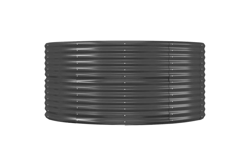 vidaXL 319106 Garden Raised Bed Anthracite 367x140x68cm Powder-coated Steel vidaXL 319106 Garden Raised Bed Anthracite 367x140x68cm Powder-coated Steel