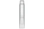 vidaXL 153541 Arched Gabion Basket 400x50x220/240cm Galvanised Iron vidaXL 153541 Arched Gabion Basket 400x50x220/240cm Galvanised Iron