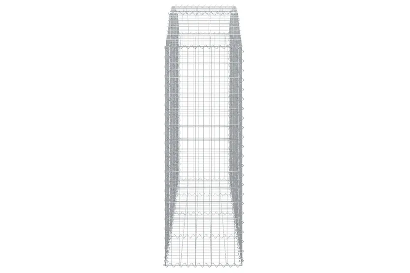 vidaXL 153477 Arched Gabion Basket 200x50x140/160cm Galvanised Iron vidaXL 153477 Arched Gabion Basket 200x50x140/160cm Galvanised Iron