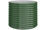 vidaXL 318858 Garden Planter Powder-coated Steel 80x80x68cm Green vidaXL 318858 Garden Planter Powder-coated Steel 80x80x68cm Green