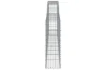 vidaXL 153525 Arched Gabion Basket 400x30x100/120cm Galvanised Iron vidaXL 153525 Arched Gabion Basket 400x30x100/120cm Galvanised Iron