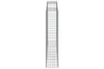 vidaXL 153521 Arched Gabion Basket 300x50x220/240cm Galvanised Iron vidaXL 153521 Arched Gabion Basket 300x50x220/240cm Galvanised Iron