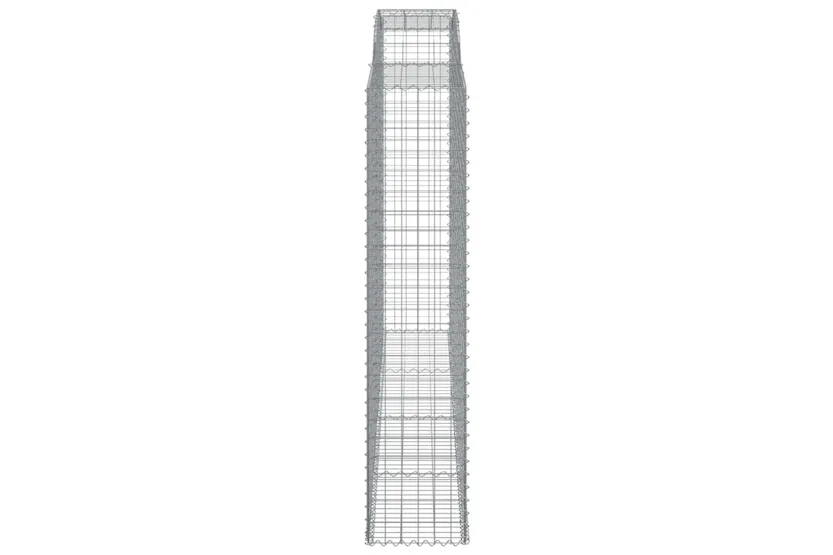 vidaXL 153521 Arched Gabion Basket 300x50x220/240cm Galvanised Iron vidaXL 153521 Arched Gabion Basket 300x50x220/240cm Galvanised Iron