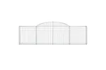 vidaXL 153504 Arched Gabion Basket 300x30x80/100cm Galvanised Iron vidaXL 153504 Arched Gabion Basket 300x30x80/100cm Galvanised Iron