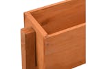 vidaXL 314840 Garden Folding Planter Orange 60x14x75cm Solid Firwood vidaXL 314840 Garden Folding Planter Orange 60x14x75cm Solid Firwood