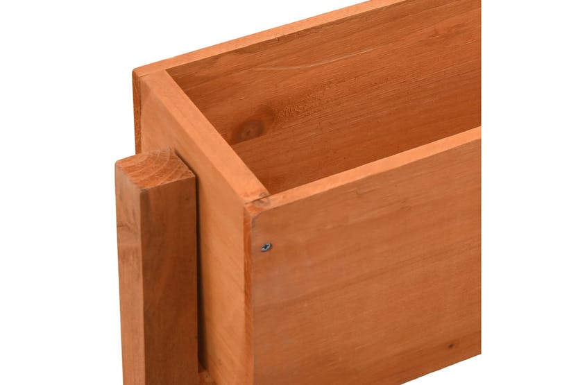 vidaXL 314840 Garden Folding Planter Orange 60x14x75cm Solid Firwood vidaXL 314840 Garden Folding Planter Orange 60x14x75cm Solid Firwood