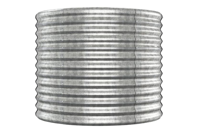 vidaXL 318982 Garden Raised Bed Powder-coated Steel 620x80x68cm Silver vidaXL 318982 Garden Raised Bed Powder-coated Steel 620x80x68cm Silver