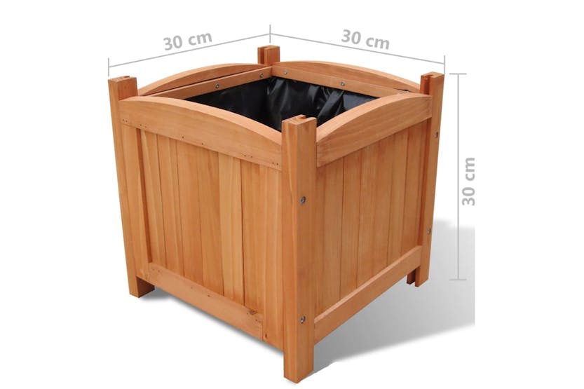 vidaXL 276010 Raised Beds 4 Pcs 30x30x30cm (2x41301) vidaXL 276010 Raised Beds 4 Pcs 30x30x30cm (2x41301)