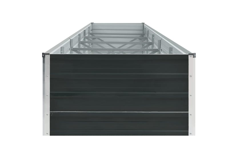vidaXL 47067 Garden Raised Bed Galvanised Steel 480x80x45cm Anthracite vidaXL 47067 Garden Raised Bed Galvanised Steel 480x80x45cm Anthracite
