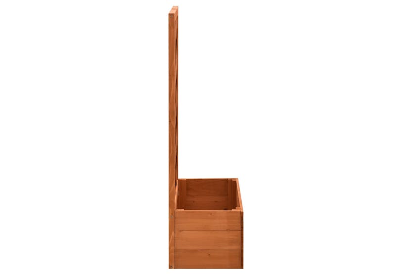 vidaXL 314830 Garden Trellis Planter Orange 50x25x90cm Solid Firwood vidaXL 314830 Garden Trellis Planter Orange 50x25x90cm Solid Firwood