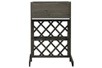 vidaXL 314839 Garden Trellis Planter Grey 45x30x74cm Solid Firwood vidaXL 314839 Garden Trellis Planter Grey 45x30x74cm Solid Firwood