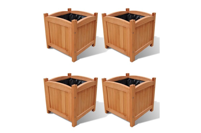 vidaXL 276010 Raised Beds 4 Pcs 30x30x30cm (2x41301) vidaXL 276010 Raised Beds 4 Pcs 30x30x30cm (2x41301)