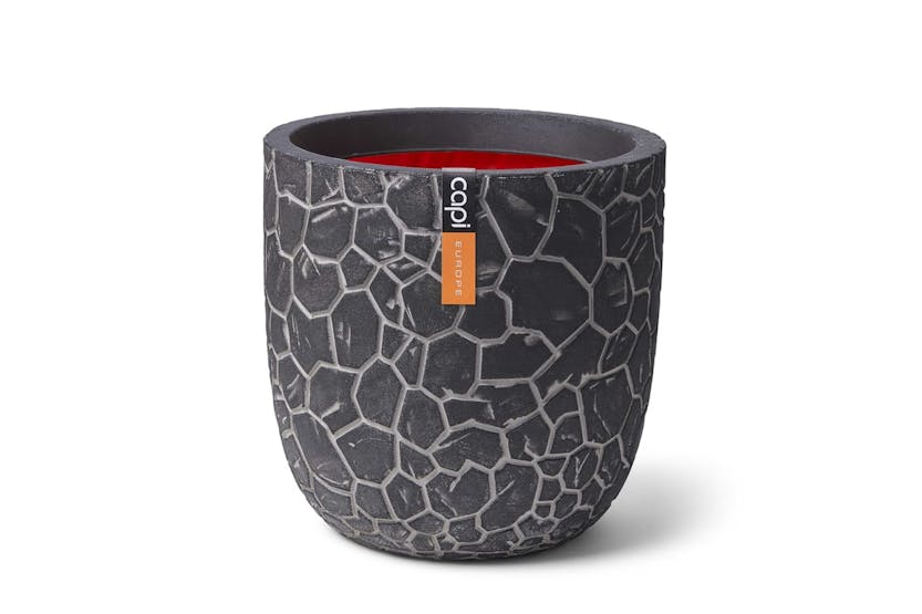 Capi 429062 Egg Planter "clay" Ball 43 X 41 Cm Anthracite Capi 429062 Egg Planter "clay" Ball 43 X 41 Cm Anthracite