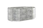 vidaXL 319062 Garden Raised Bed Powder-coated Steel 175x100x68cm Silver vidaXL 319062 Garden Raised Bed Powder-coated Steel 175x100x68cm Silver