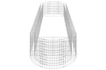 vidaXL 152042 Gabion Raised Bed Galvanised Iron 400x100x50cm vidaXL 152042 Gabion Raised Bed Galvanised Iron 400x100x50cm