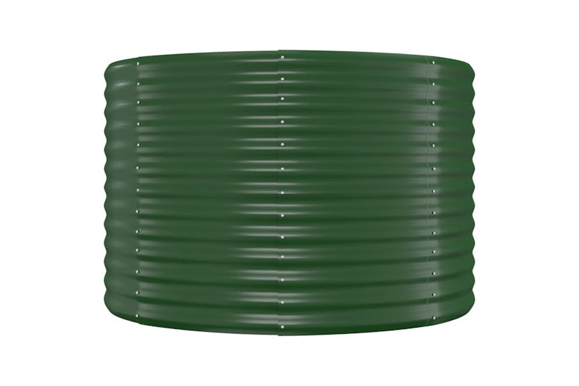 vidaXL 319058 Garden Raised Bed Powder-coated Steel 175x100x68cm Green vidaXL 319058 Garden Raised Bed Powder-coated Steel 175x100x68cm Green
