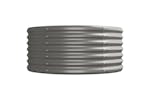 vidaXL 318924 Garden Raised Bed Powder-coated Steel 296x80x36cm Grey vidaXL 318924 Garden Raised Bed Powder-coated Steel 296x80x36cm Grey