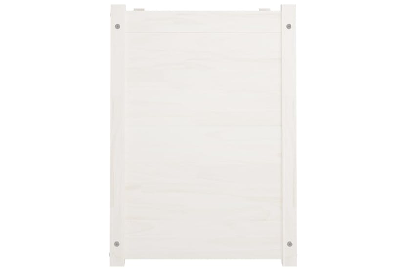 vidaXL 810735 Garden Planter White 100x50x70cm Solid Pinewood vidaXL 810735 Garden Planter White 100x50x70cm Solid Pinewood