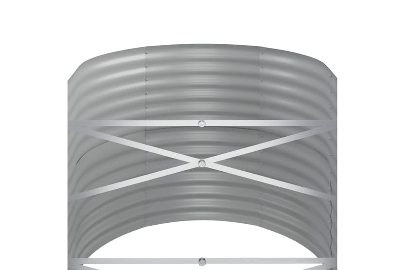 vidaXL 318966 Garden Raised Bed Powder-coated Steel 368x80x68cm Anthracite vidaXL 318966 Garden Raised Bed Powder-coated Steel 368x80x68cm Anthracite