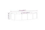 vidaXL 318989 Garden Raised Bed Powder-coated Steel 175x100x36cm Grey vidaXL 318989 Garden Raised Bed Powder-coated Steel 175x100x36cm Grey