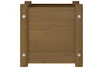 vidaXL 810528 Garden Planter Honey Brown 31x31x31cm Solid Pinewood vidaXL 810528 Garden Planter Honey Brown 31x31x31cm Solid Pinewood