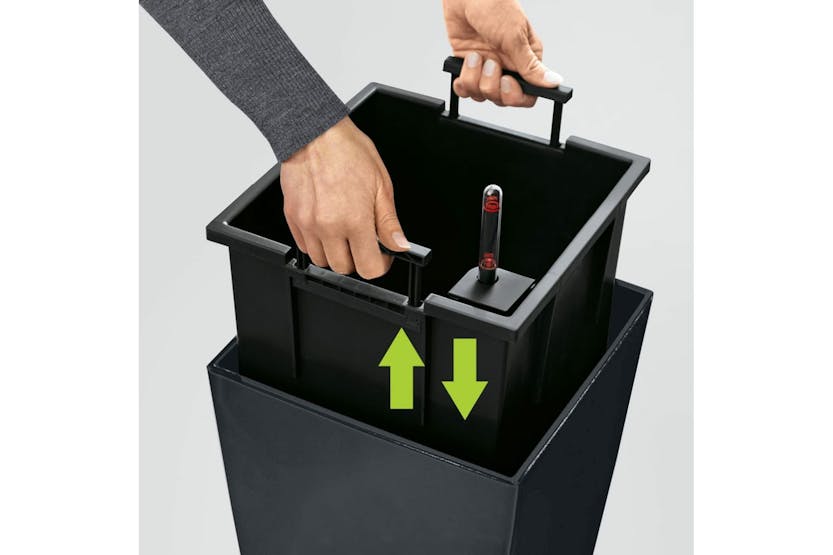 Lechuza 442069 Planter Cubico Color 22 All-in-one Slate Lechuza 442069 Planter Cubico Color 22 All-in-one Slate