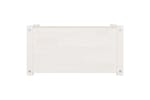 vidaXL 810707 Garden Planters 2 Pcs White 60x31x31cm Solid Pinewood vidaXL 810707 Garden Planters 2 Pcs White 60x31x31cm Solid Pinewood