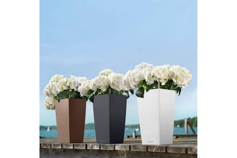 Lechuza 442069 Planter Cubico Color 22 All-in-one Slate Lechuza 442069 Planter Cubico Color 22 All-in-one Slate