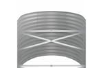 vidaXL 318952 Garden Raised Bed Powder-coated Steel 152x80x68cm Silver vidaXL 318952 Garden Raised Bed Powder-coated Steel 152x80x68cm Silver