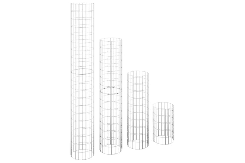 vidaXL 152023 Circular Gabion Raised Beds 4 Pcs ÃÂ30x50/100/150/200cm vidaXL 152023 Circular Gabion Raised Beds 4 Pcs ÃÂ30x50/100/150/200cm