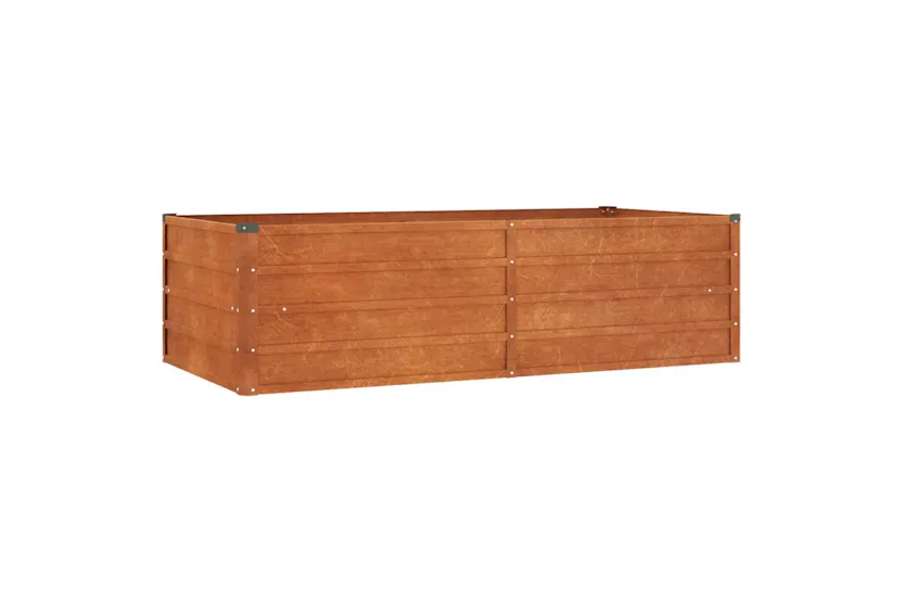 Vidaxl Garden Raised Bed Rusty 160x80x45 Cm Corten Steel Vidaxl Garden Raised Bed Rusty 160x80x45 Cm Corten Steel