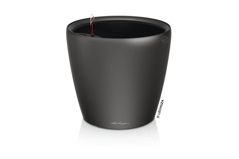 Lechuza 442094 Table Planter Classico Ls 21 All-in-one Charcoal Metallic Lechuza 442094 Table Planter Classico Ls 21 All-in-one Charcoal Metallic