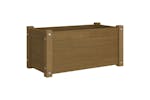 vidaXL 810710 Garden Planter Honey Brown 60x31x31cm Solid Pinewood vidaXL 810710 Garden Planter Honey Brown 60x31x31cm Solid Pinewood