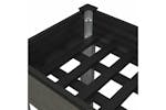 vidaXL 362571 Garden Raised Bed With Shelf Grey 150x50x75cm Wpc vidaXL 362571 Garden Raised Bed With Shelf Grey 150x50x75cm Wpc