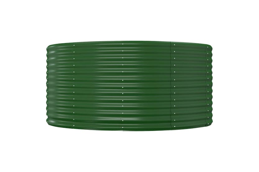 vidaXL 319088 Garden Raised Bed Green 140x140x68cm Powder-coated Steel vidaXL 319088 Garden Raised Bed Green 140x140x68cm Powder-coated Steel