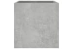 vidaXL 808796 Planter Box Concrete Grey 40x40x40cm Engineered Wood vidaXL 808796 Planter Box Concrete Grey 40x40x40cm Engineered Wood